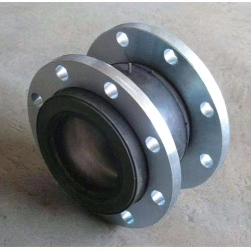 DN25-DN1600 Flexible Connector Flange Connection Single Sphere EPDM NBR SBR Csm Neoprene Hypalon Rubber Compensator Expansion Joint