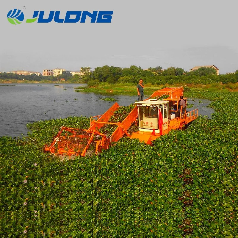 Aquatic Weed Cutting Machine Boat Plants Grass Harvester