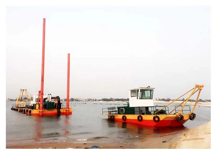 Hydraulic Dredging Machine Ship River Cutter Suction Diesel Sand Dredger for Sale