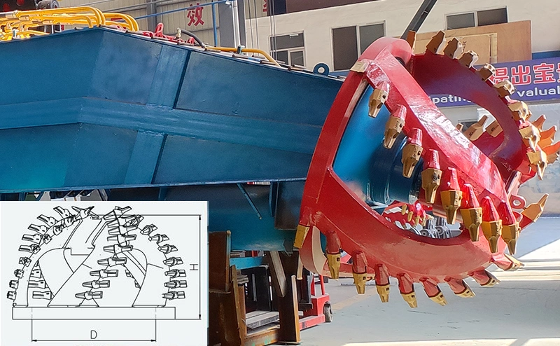 Good Price Hydraulic Sand&Mud Dredge Cutter Head for Cutter Suction Dredger