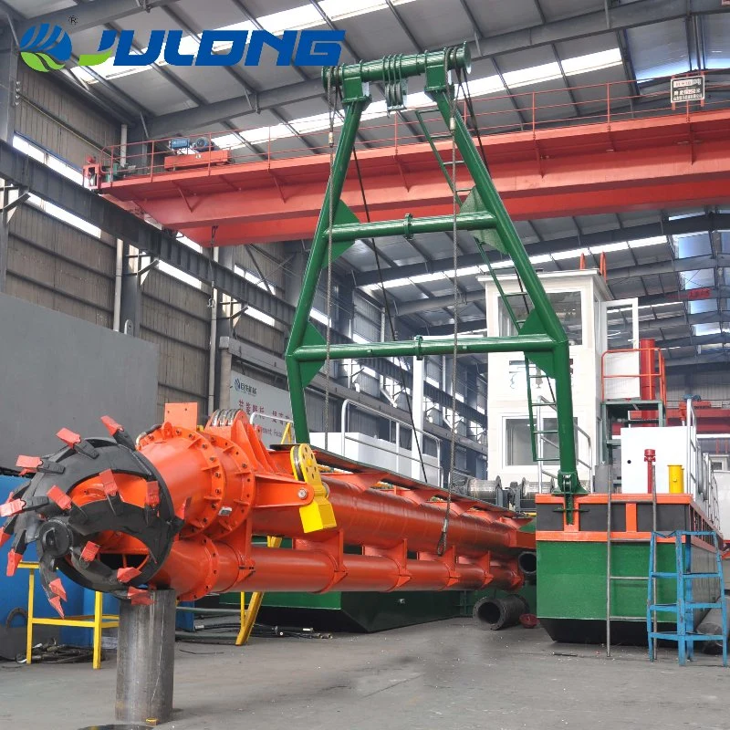 River Cummins Engine Sand Mud Cutter Suction Dredger Gold Mining Dredging Equipment