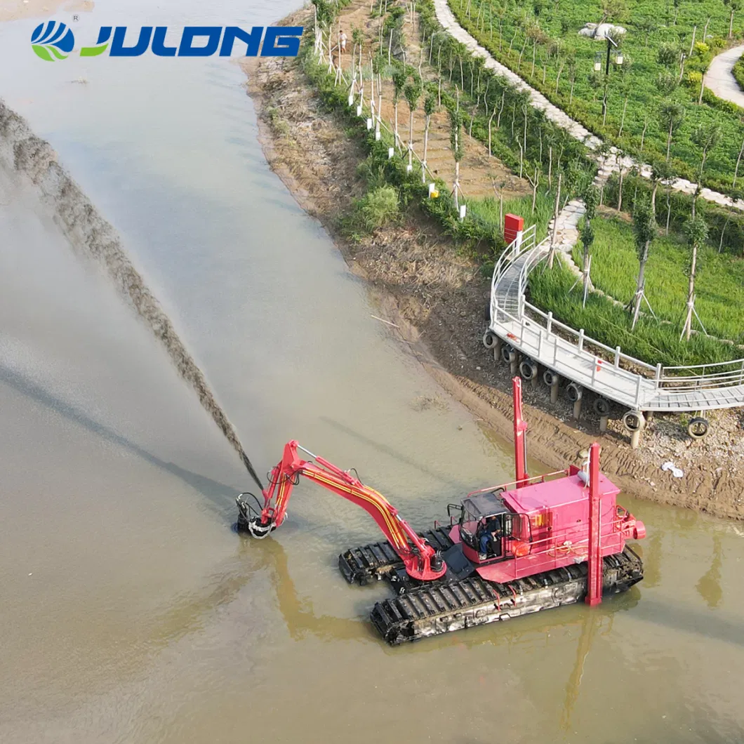 Good Quality 8 Inch CSD 200 Cutter Suction Dredger with Hydraulic System for River and Lakes Dredging Project Sand Pumping for Sale