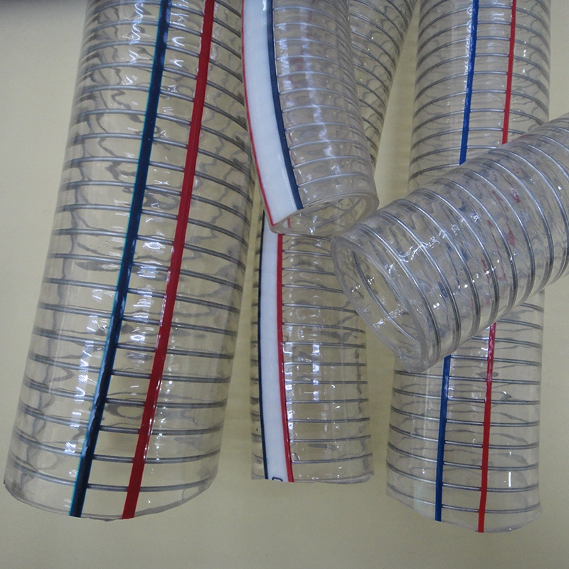 Wholesale Clear PVC Swing Hose with Steel Wire