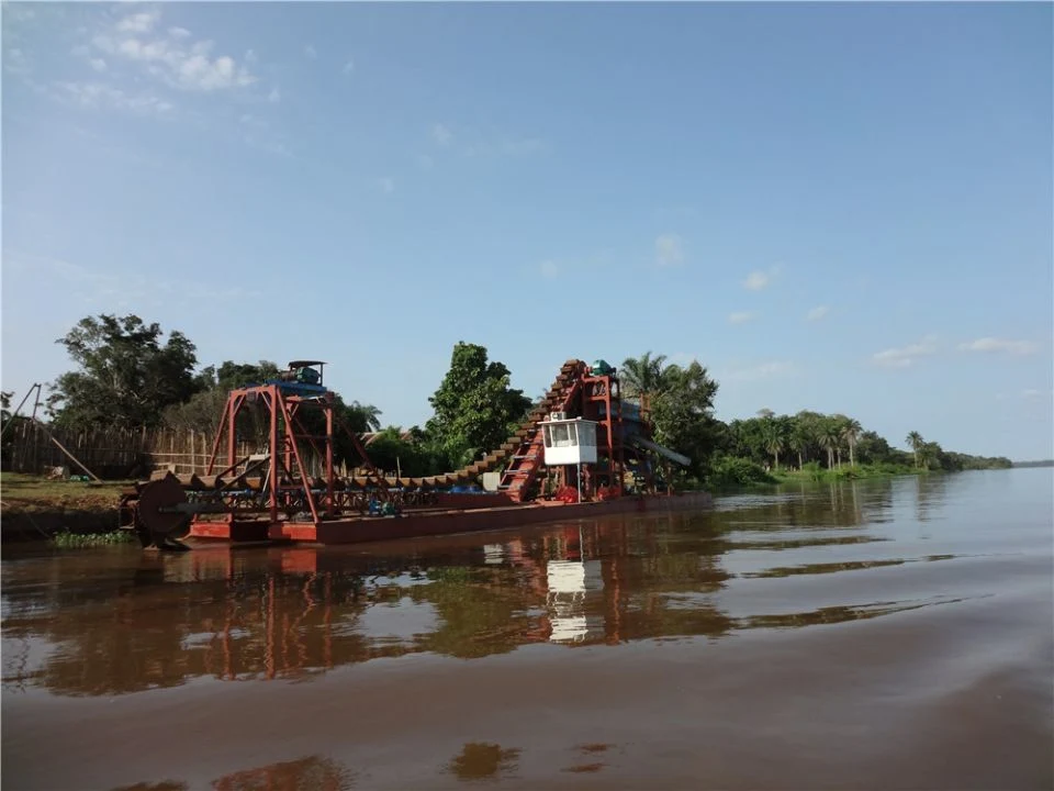 Sand Mining Bucket Chain Dredger Dredging Equipment 200m3/H with Quality Guarantee