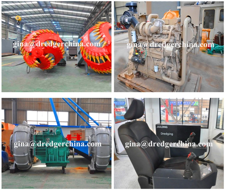 China Portable Small Dredger for Sand Pumping