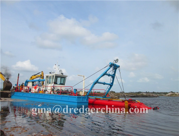 China Portable Small Dredger for Sand Pumping