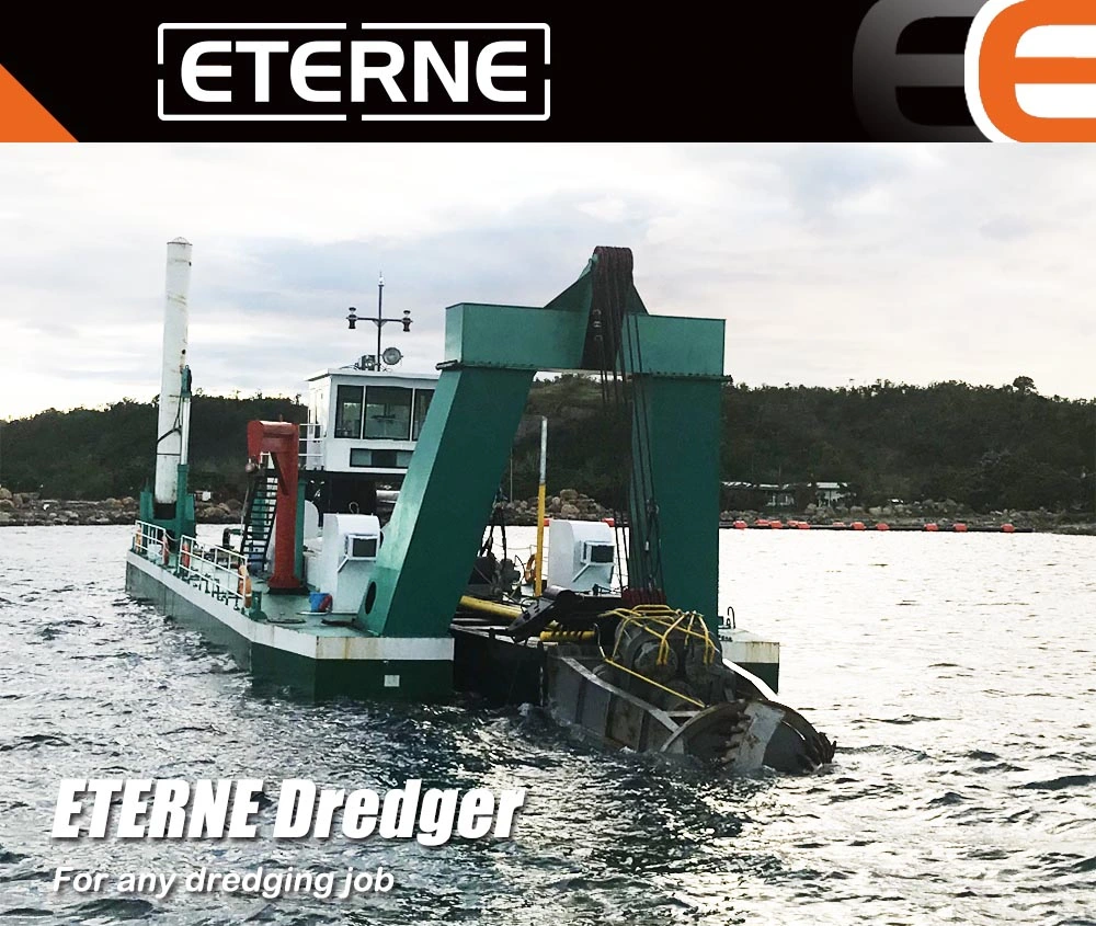 River Diesel Engine Dredging Machine Ship 4-26 Inch Hydraulic Cutter Suction Sand Dredger Price