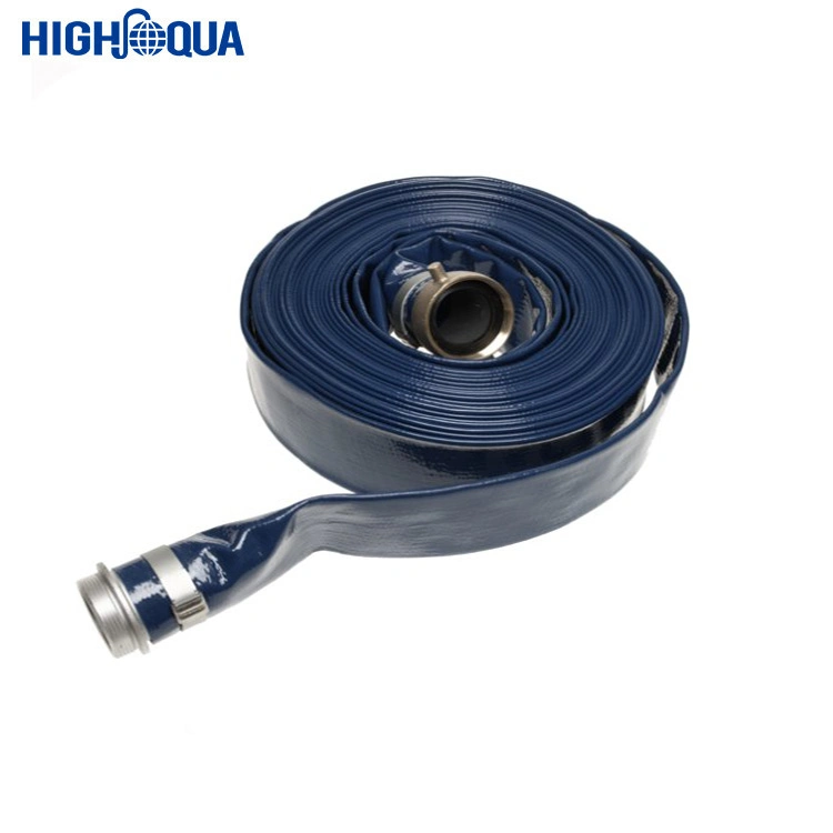 Rubber / PVC Layflat Hose Water Delivery Hose