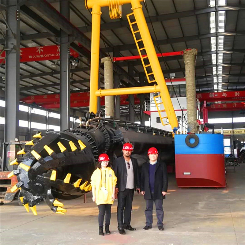 Diesel Engine 26 Inch Cutter Head /Sand Dredging/Cutter Suction Dredger with Hydraulic Control System Used for River Sand Dredging Machinery/Sand Dredge Ship