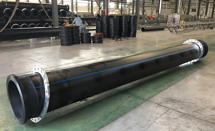 HDPE PE 100 High Density Polyethylene Floating Water Mud Slurry Sand Gas Oil Dredging Dredge Mining Supply Pipe