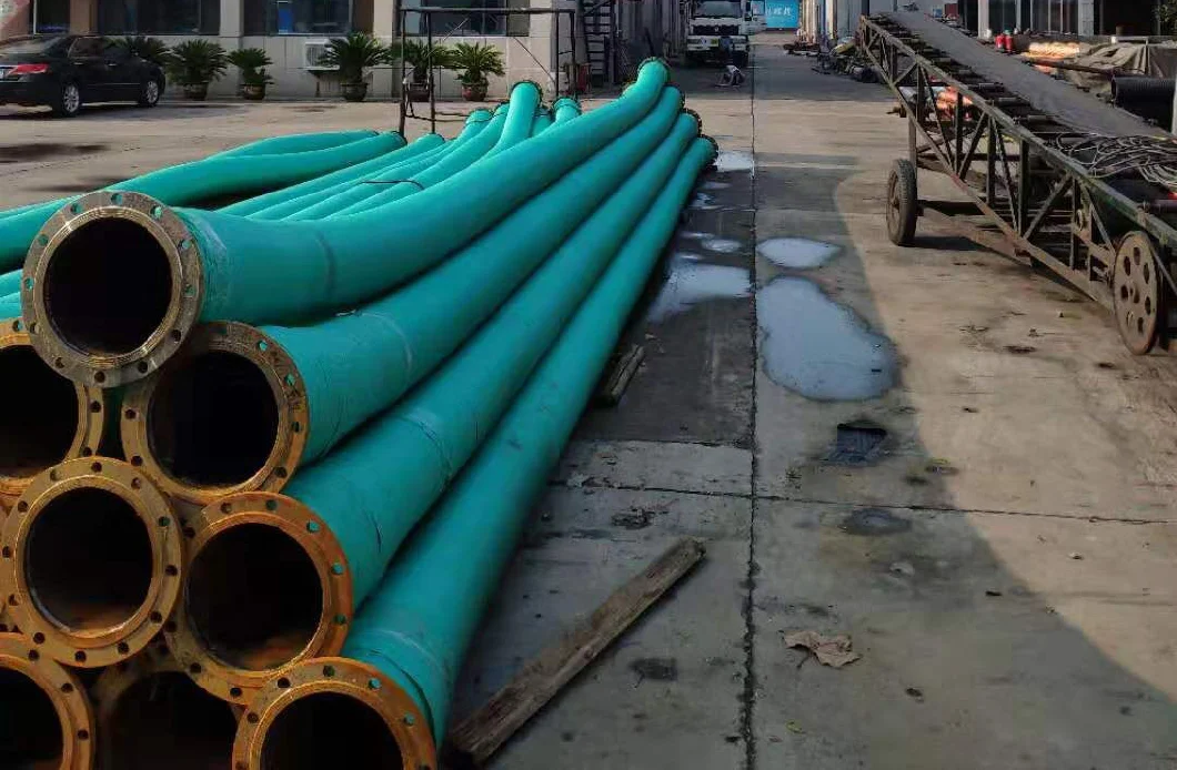 Flexible Suction and Discharge Larger Rubber Hose with Flange Connection