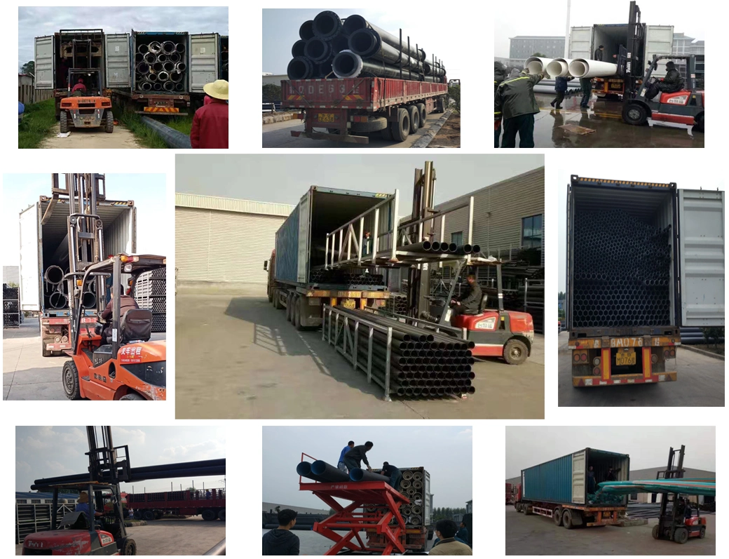 Raw Material Rigid Polyethylene HDPE Pipe Dredge for Drainage Pipe