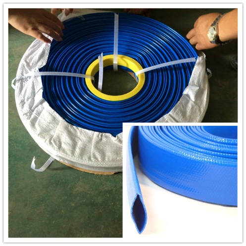 Heavy Duty Flexible PVC Layflat Hose for Water Pump Discharge