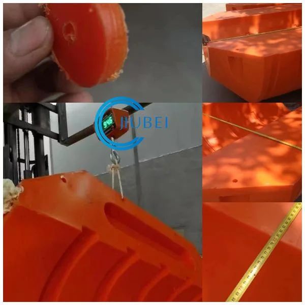 Rotational Molding Dredge Floater Foam Filled MDPE Floater Water Floating for Cutter Suction Dredger