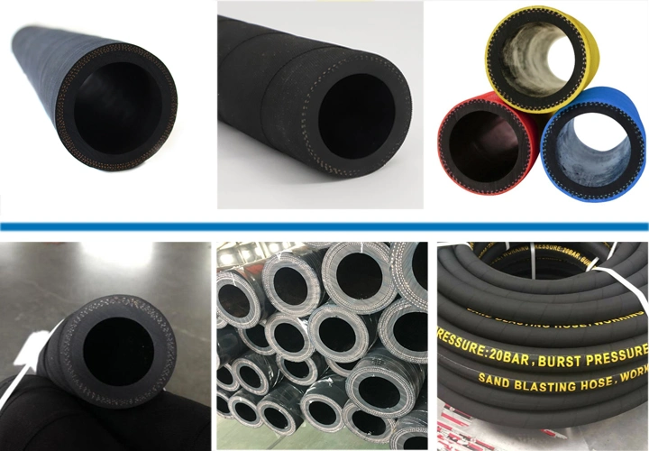 Flexible Ducting Soft Rubber Sandblast Vacuum Suction Hose