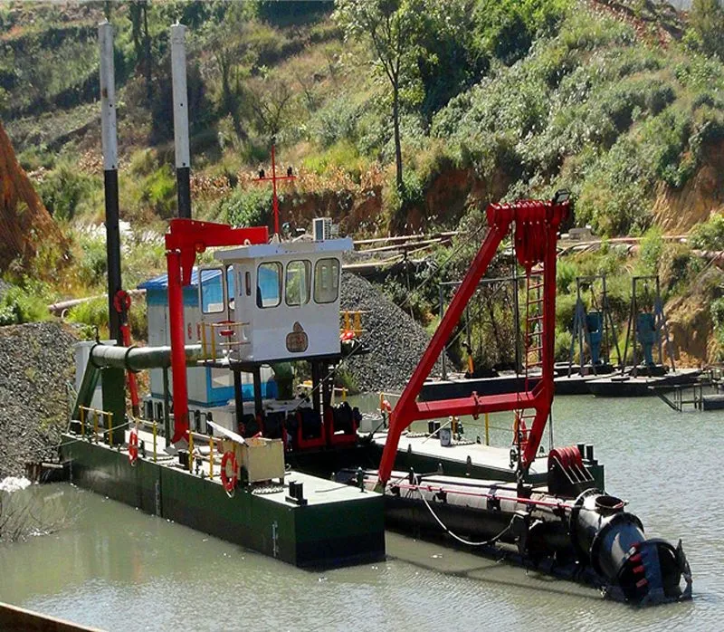 Self-Propelled 12 Inch Cutter Suction Dredger