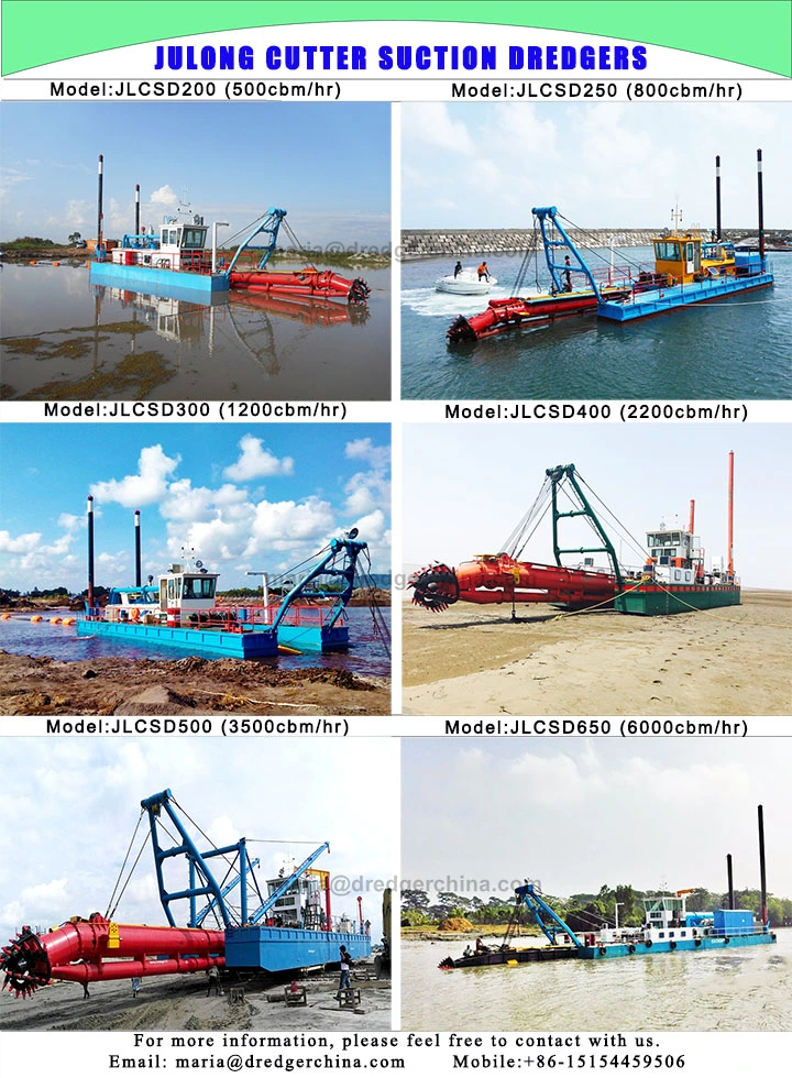 Cutter Suction Dredges for Ports and Harbors Dredging