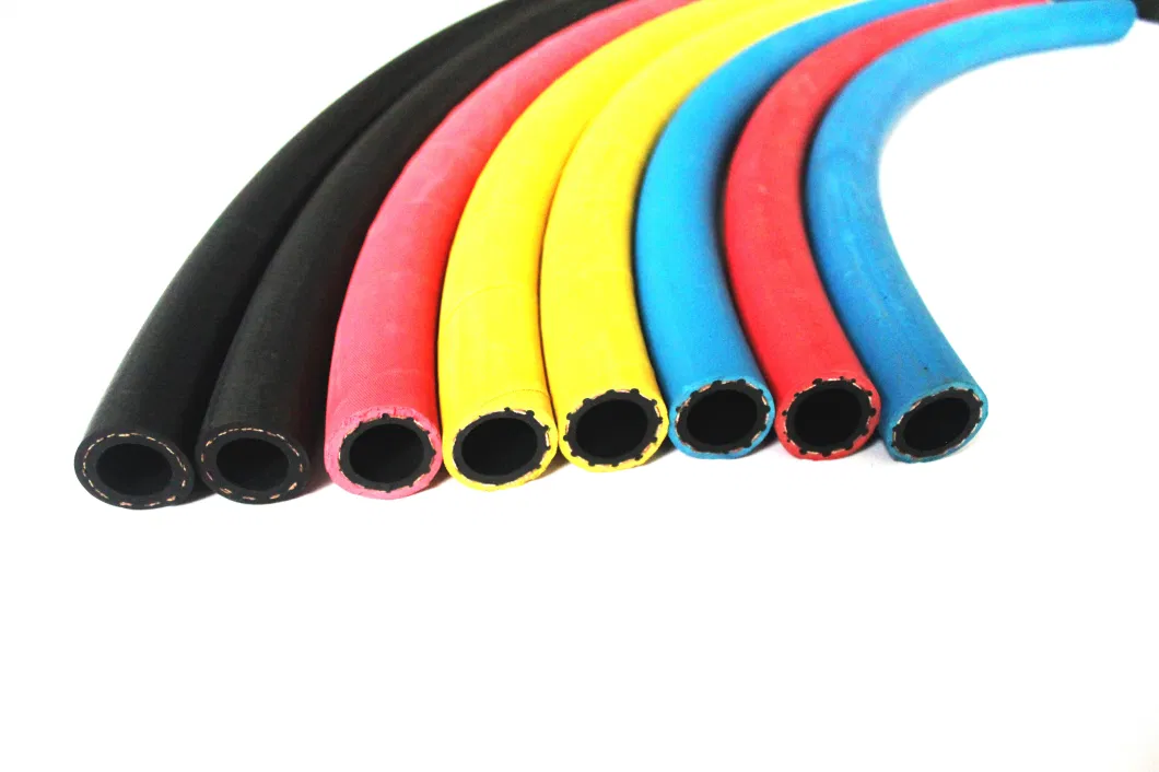 Customized Black Wrap Surface R4 Hose Industrial Water Oil Suction and Delivery Rubber Hose with High Pressure