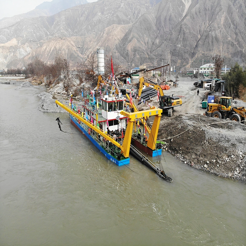 Diesel Engine 26 Inch Cutter Head /Sand Dredging/Cutter Suction Dredger with Hydraulic Control System Used for River Sand Dredging Machinery/Sand Dredge Ship