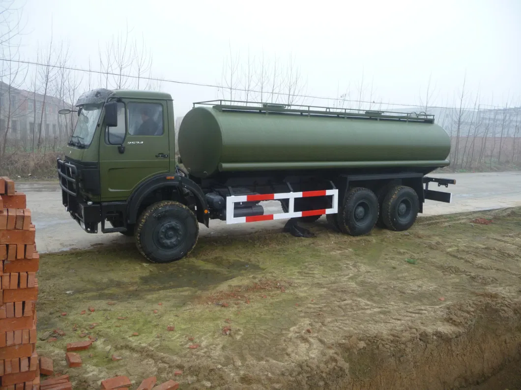 North Benz 20cbm Water Tanker Truck (Beiben 2534 Off road 6X6 All Wheel Drive 18m3)