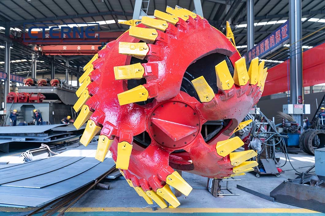 High Efficient Cutter Suction Dredging Head Dredge Head Attachment