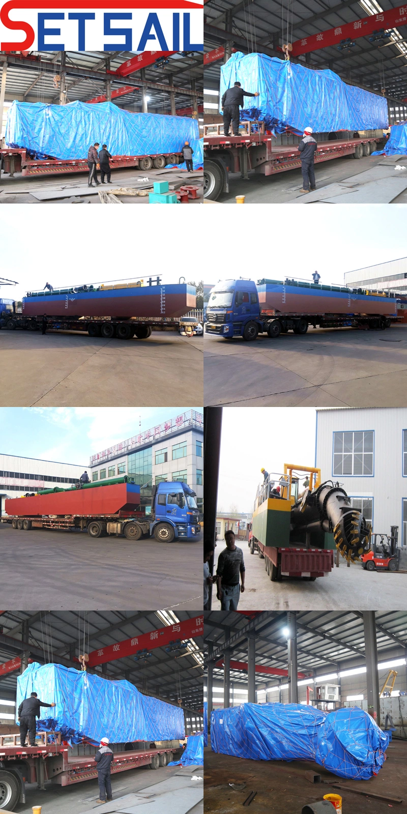 Portable Small Trailing Suction Type Hopper Dredger