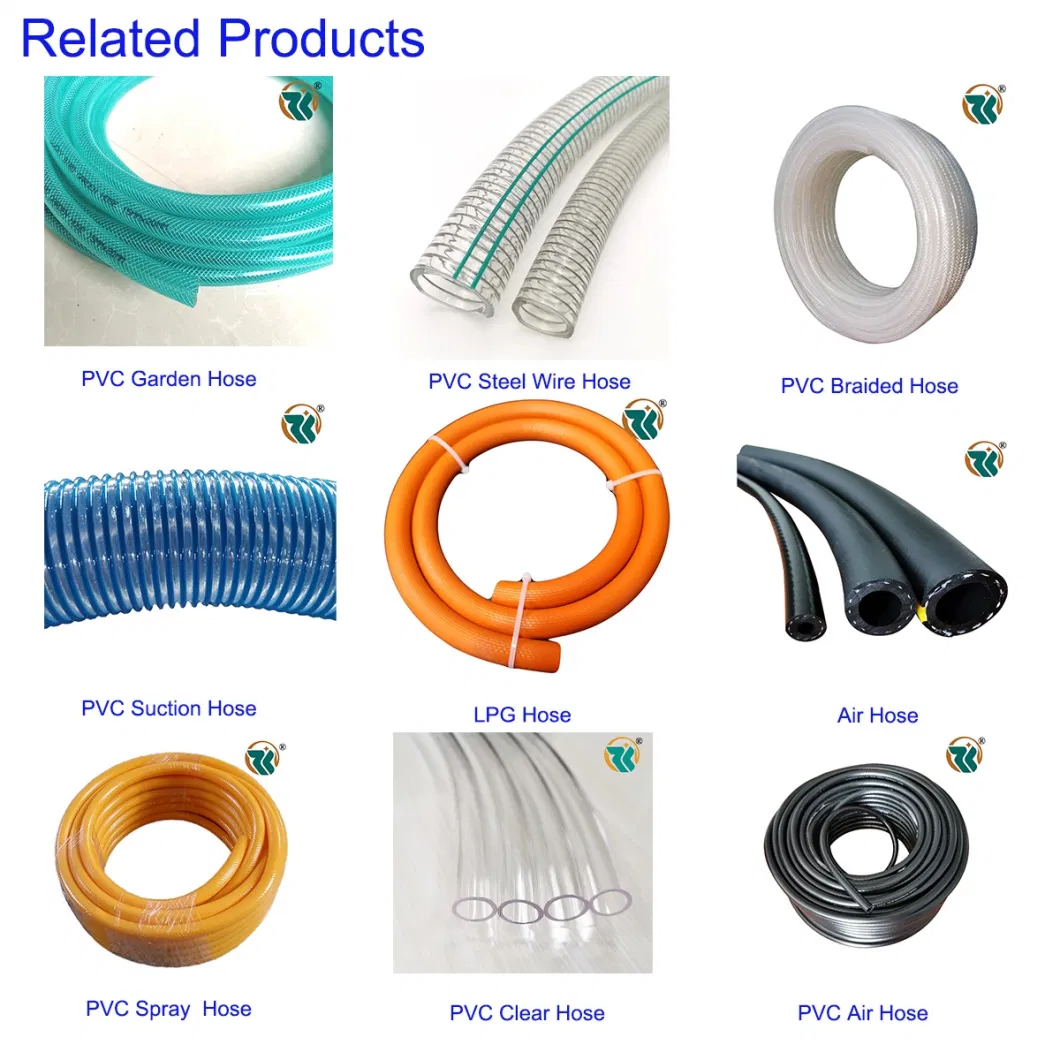 2&quot;/4&quot;/6&quot;/8&quot; PVC Flexible Discharge Water New Style Lay Flat Plastic Hose