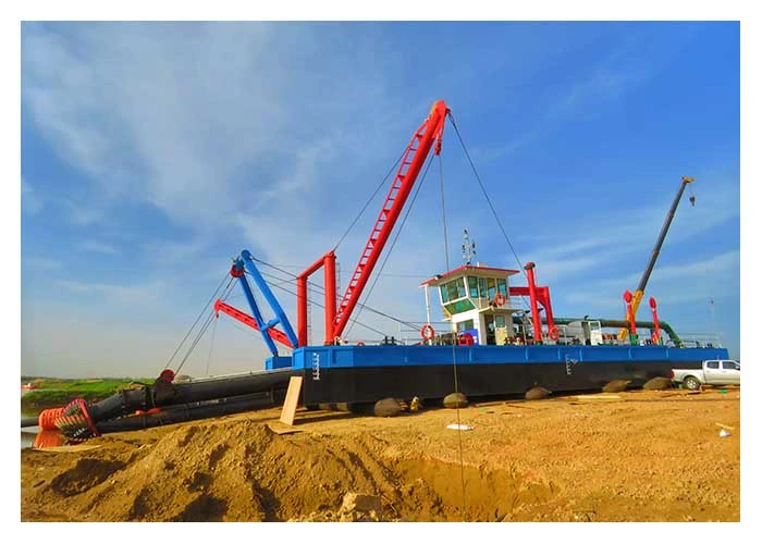 Hydraulic Dredging Machine Ship River Cutter Suction Diesel Sand Dredger for Sale