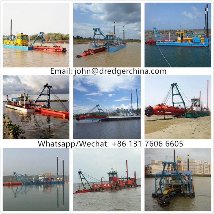 Julong Diamantle Portable Cutter Suction Dredger 15 Meters Dredge Depth