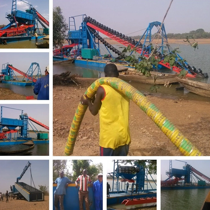 Keda04 Sand Suction Dredger Gold Chain Bucket Dredge for Sale