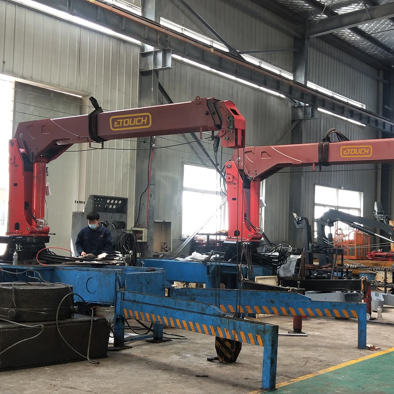 Customization Hydraulic Telescopic Boom Crane Hydraulic Grapple Crane Hot Selling