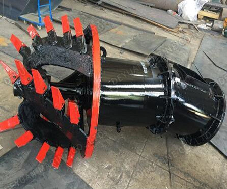 Dredge Cutter Head with Cutting Edges