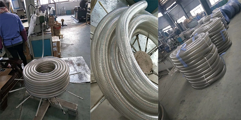 Clear Flexible Hose PVC Steel Wire Hose