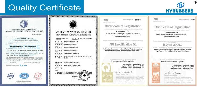 ISO Certificate PVC Suction Hose Flexible Water Pump Hose