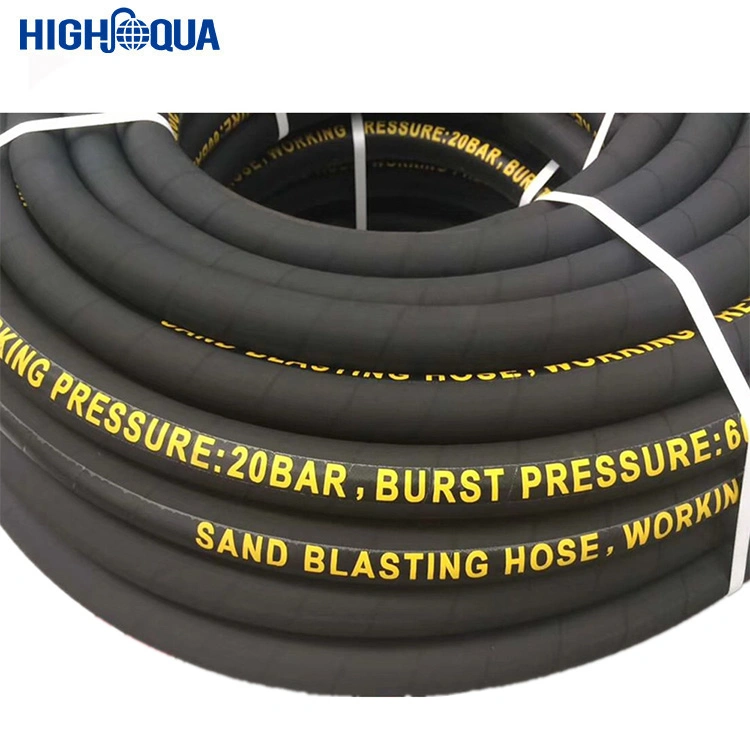 Concrete Pump Discharge Delivery Rubber Abrasive Blasting Hose