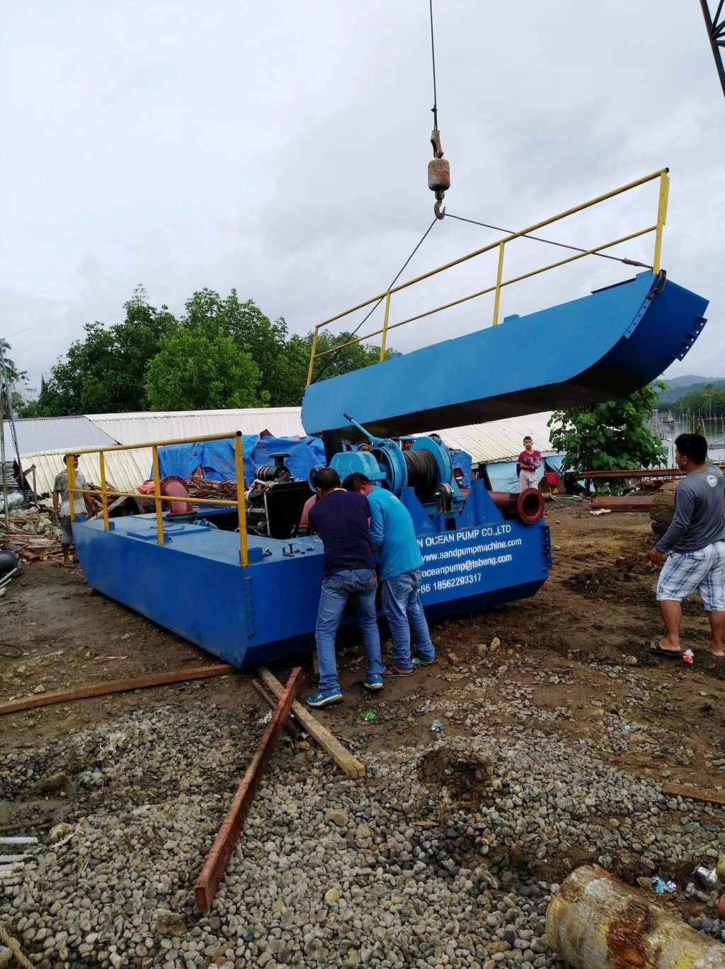 Easy Moving Portable Sand Dredger Ship