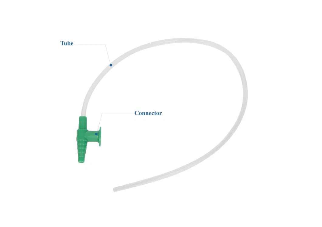 Transparent Medical Soft Non-Toxic PVC Suction Catheter /Tube