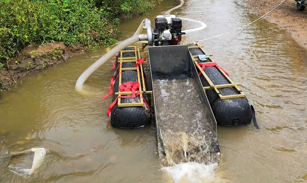 Reliable Gold Dredge for Efficient Mining Operations Gold Extracting