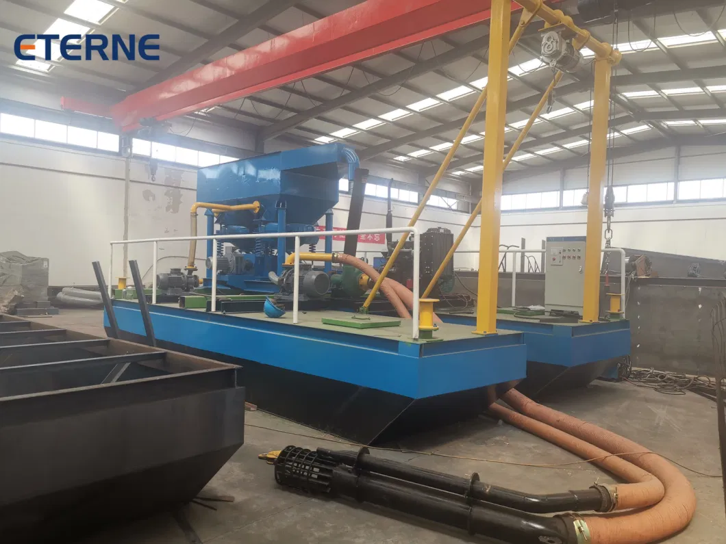 Eterne Jet Suction Sand Dredger/Pipe Dredger with Hydraulic Winch