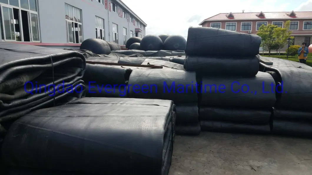 Evergreen Buoyancy Rubber Airbags for Lifting Floating Dock Platform