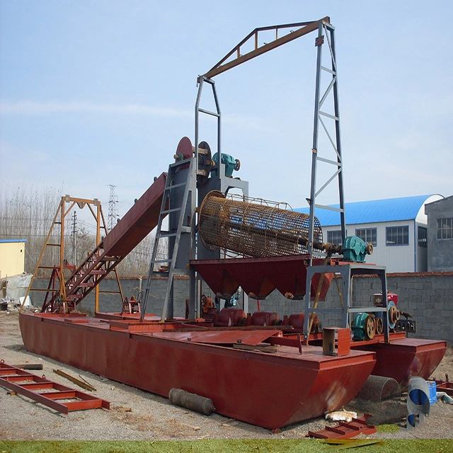 Various Grass Cutter Dredger with Pump/Attract Distance/Transport Pipe/Hydraulic Motor/Marine Engine/Gearbox