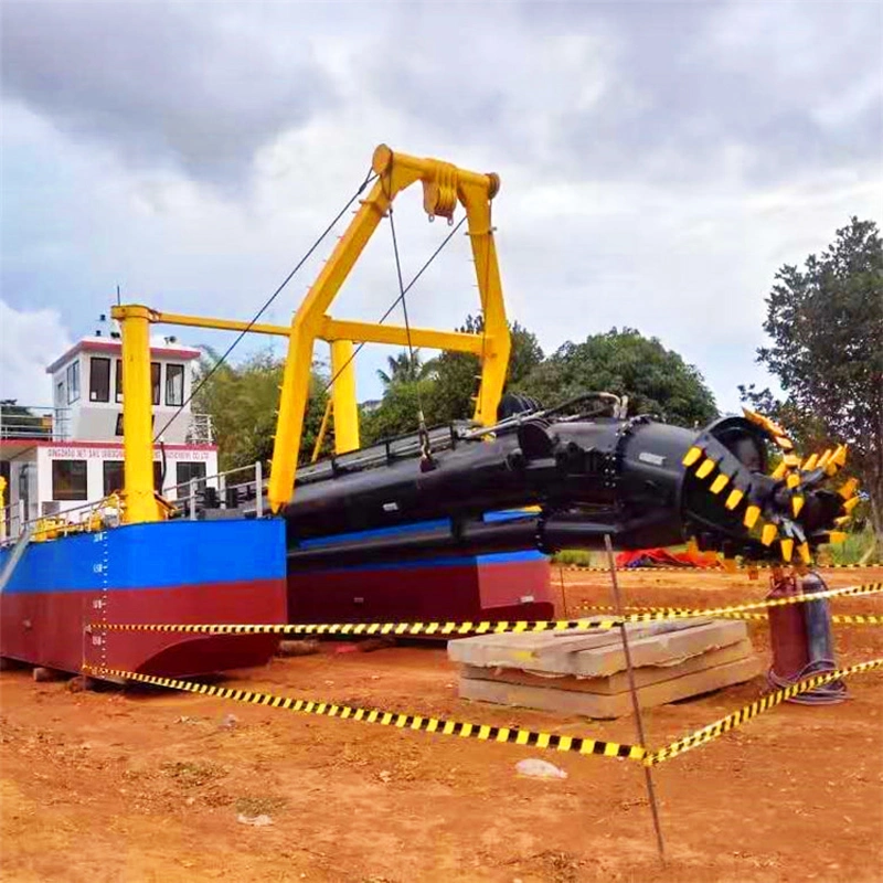 Water Flow 3000/3500/5000m3 Hydraulic Diesel Engine 20inch Sand Dredge Cutter Suction Dredger for /Lake /Sea /Reservoir /Port Sand