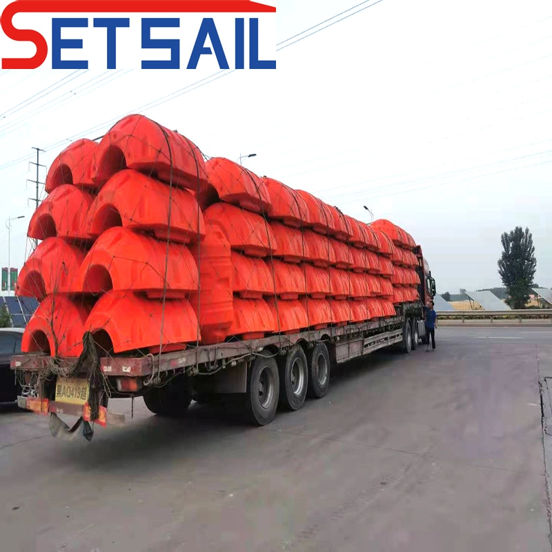 Sewage HDPE Pipe for Dredging Machinery with Rubber Hose