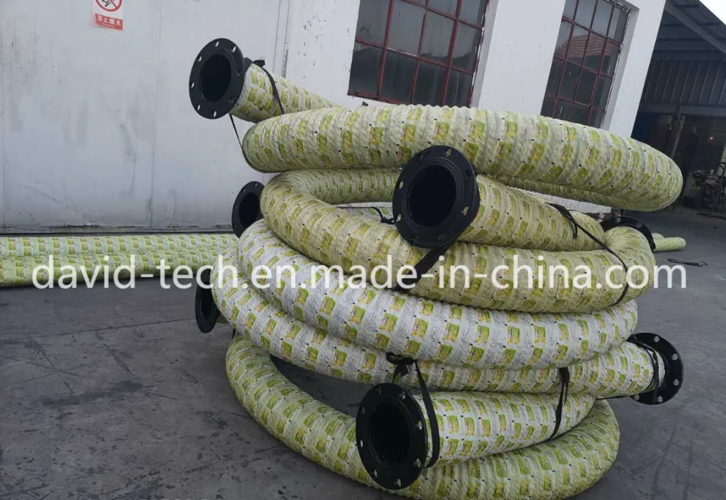 Industrial Big Bore Suction Dredge Sand Mud Discharge Flexible Water Rubber Hose Pipe Tube