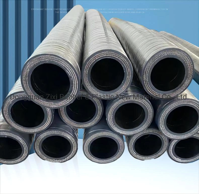 Flexible Ducting Rubber Abrasion Resistant Sandblast Hose Concrete Pipe