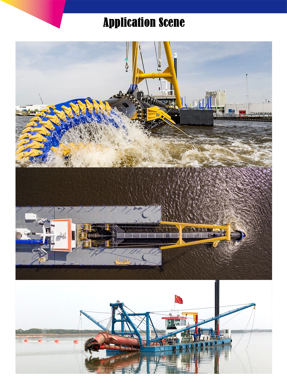 High Quality Cutter Suction Head Dredge Dredging Head CSD400 Corona Cutter Dredging Head