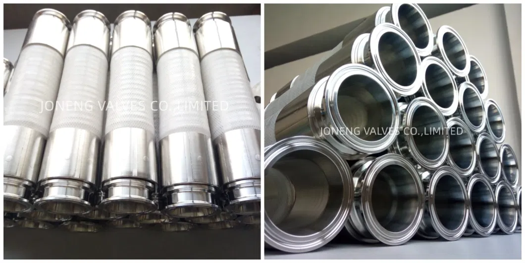 Stainless Steel Sanitary High Pressure Low Temperature Clamp Exhaust Pipe