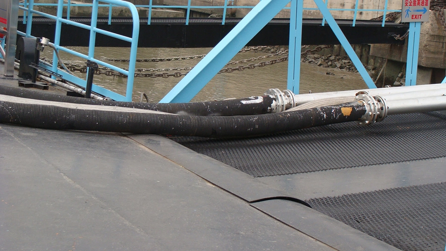Smooth Corrugated Dredging PVC Rubber Food Water Suction Discharge Flexible Rubber Hose