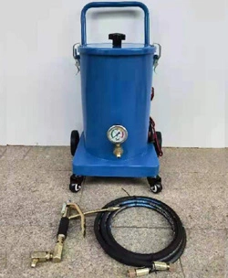 Foot Operated High Pressure Grease Pump 6L Pedal Grease Lubricator