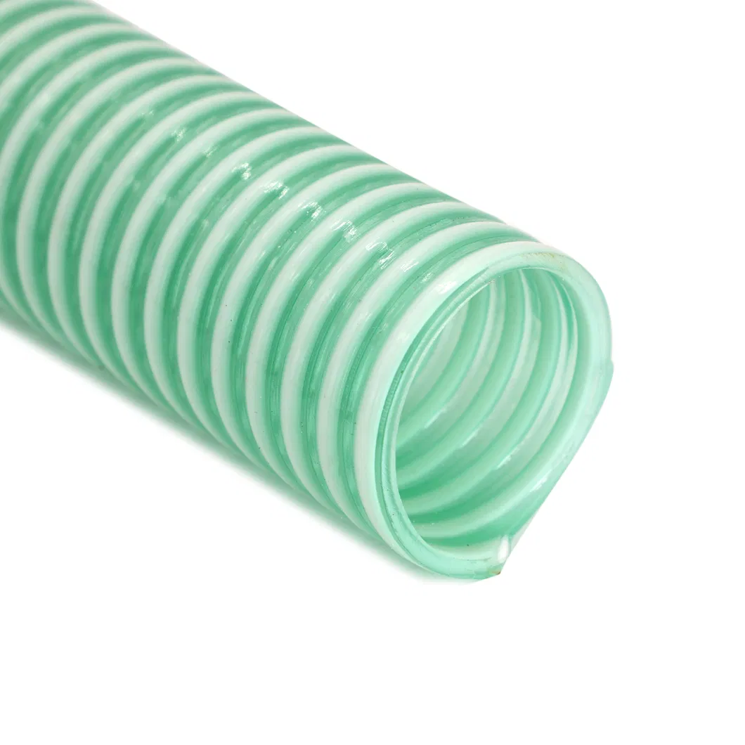 Soft Flexible PVC Water Drain Pipe Steel Wire Suction Hose